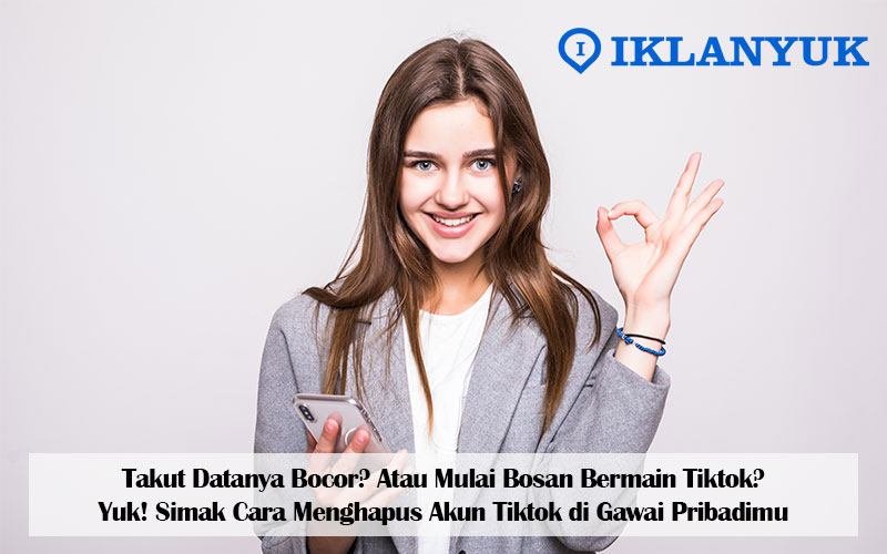 cara menghapus akun tik tok