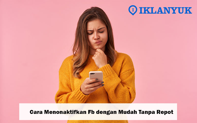 cara menonaktifkan fb