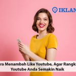 cara menambah like Youtube