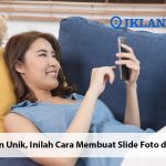 cara membuat slide foto di tiktok