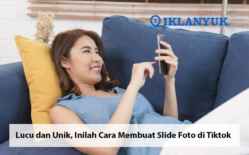 cara membuat slide foto di tiktok