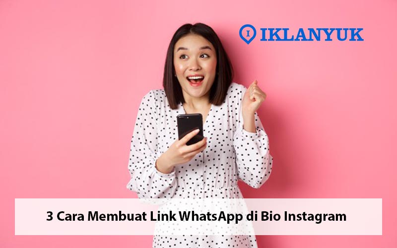 cara membuat link whatsapp di bio Instagram