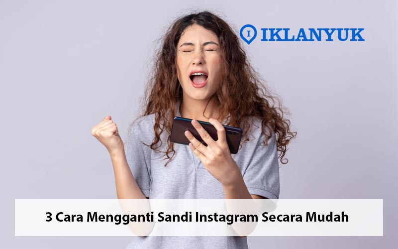 cara mengganti sandi instagram