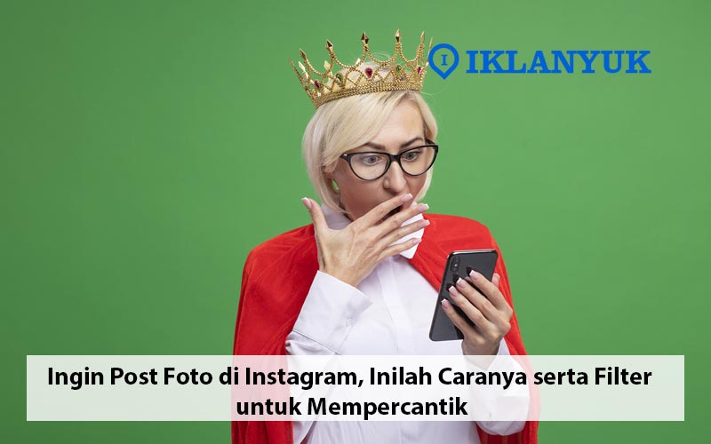 cara post foto di instagram