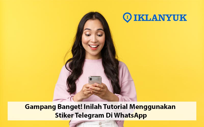 cara stiker telegram ke wa