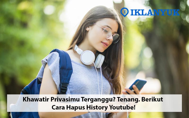 cara hapus history youtube