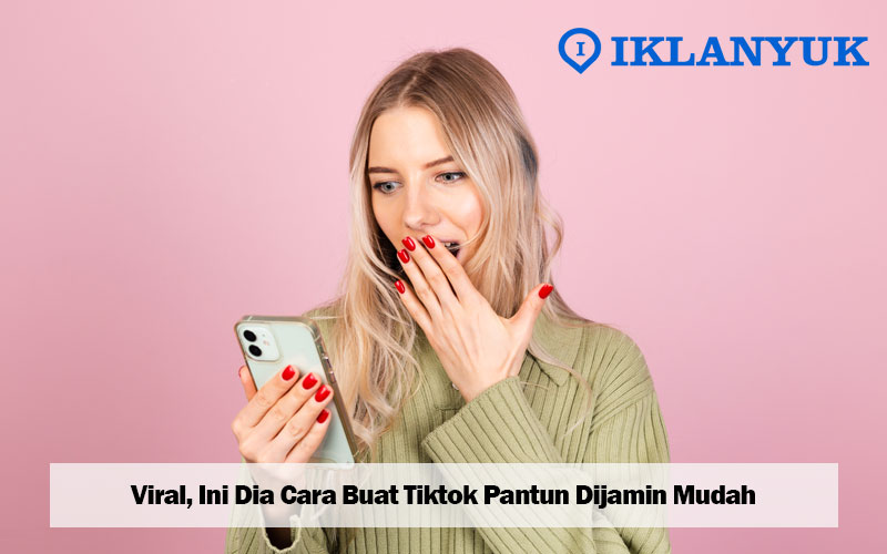 cara buat tiktok pantun