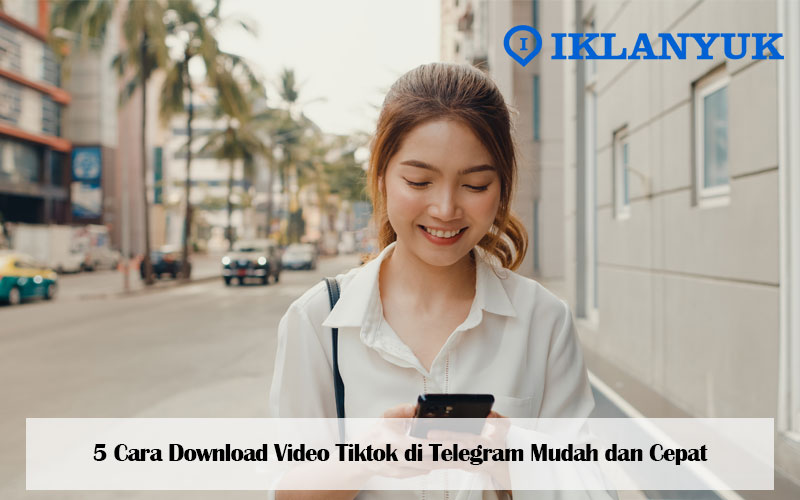 cara download tiktok di telegram
