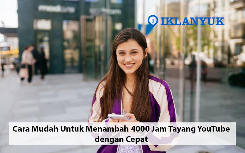 cara mempercepat jam tayang youtube