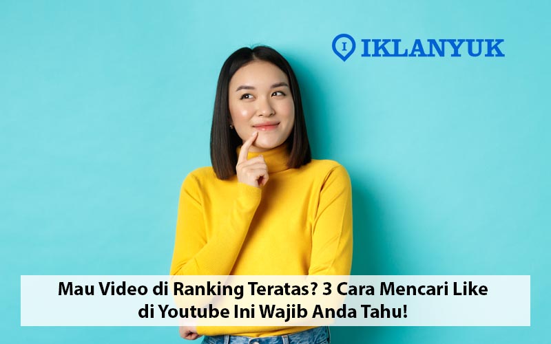 cara mencari like di youtube