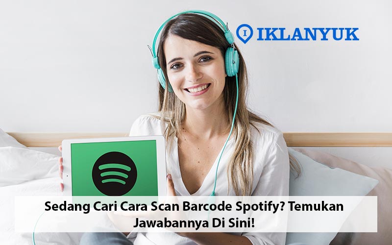 cara scan barcode spotify