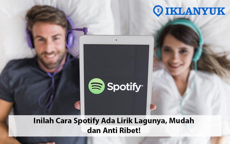 cara spotify ada lirik