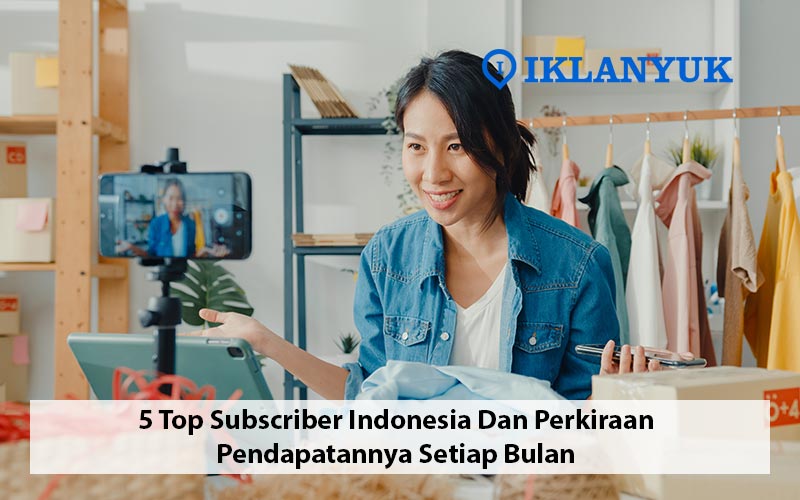 top subscriber indonesia