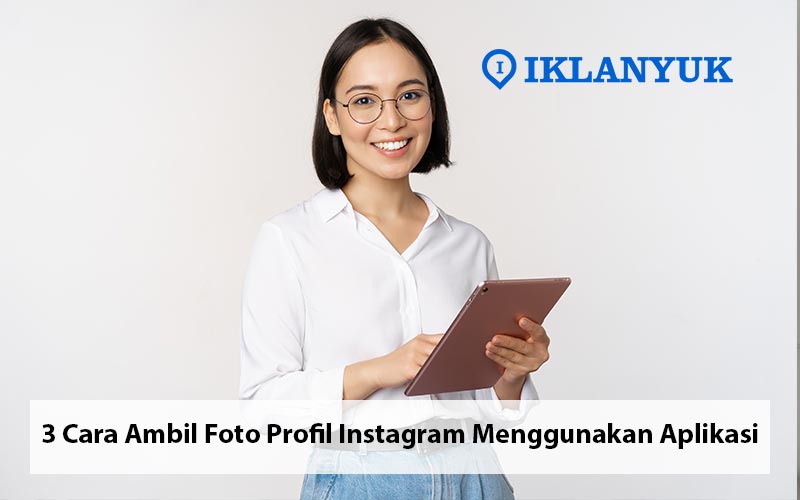 cara ambil foto profil instagram