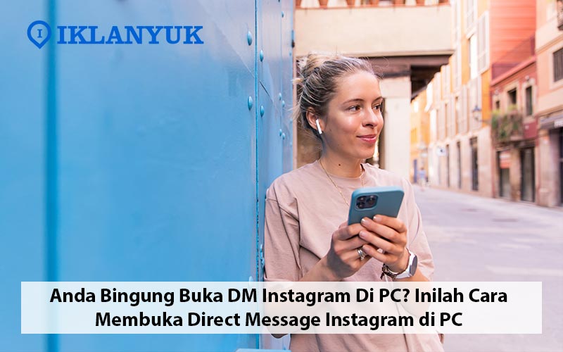 cara membuka direct message instagram di pc