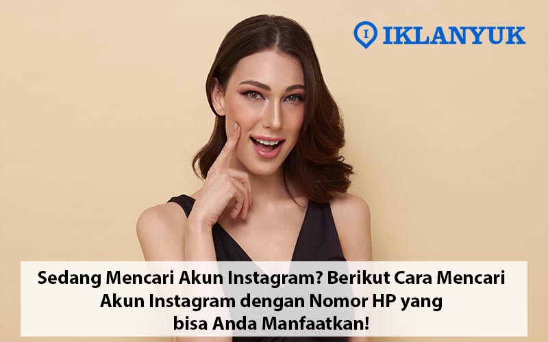 cara mencari akun instagram dengan nomor hp