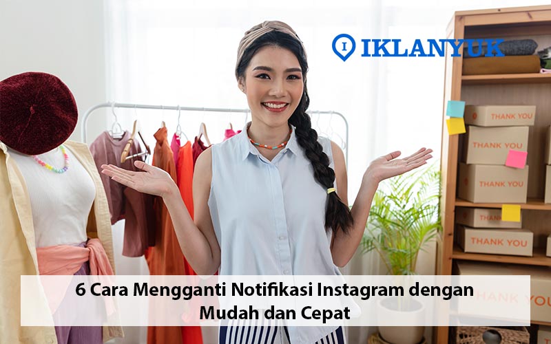 cara mengganti notifikasi instagram