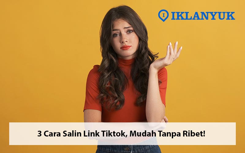 cara salin link tiktok