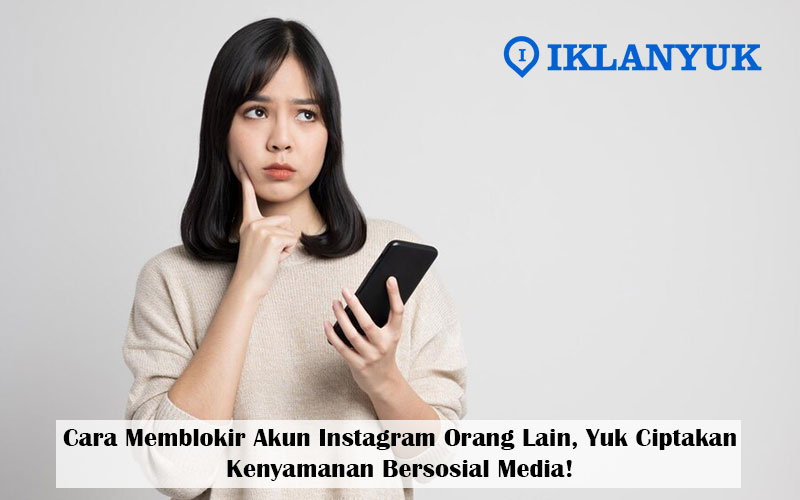 cara memblokir akun Instagram orang lain