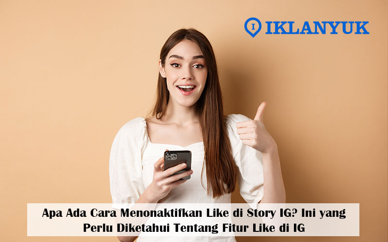 cara menonaktifkan like di story IG
