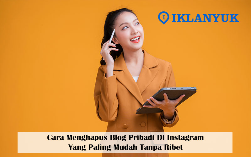 cara menghapus blog pribadi di instagram