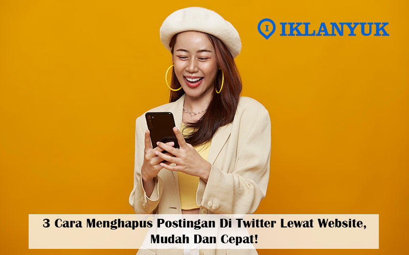 cara menghapus postingan di twitter