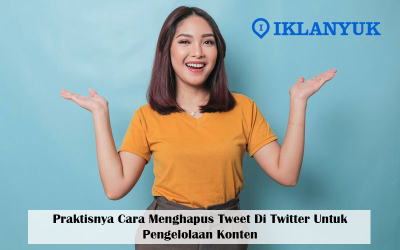 cara menghapus tweet di twitter