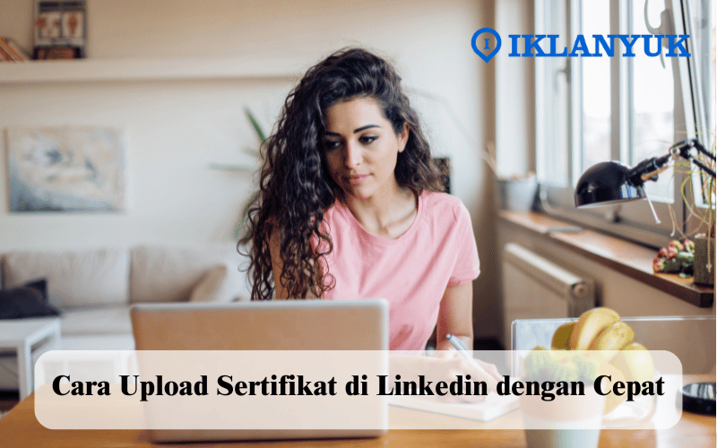 cara upload sertifikat di Linkedin