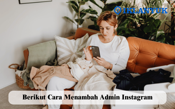 cara menambah admin instagram