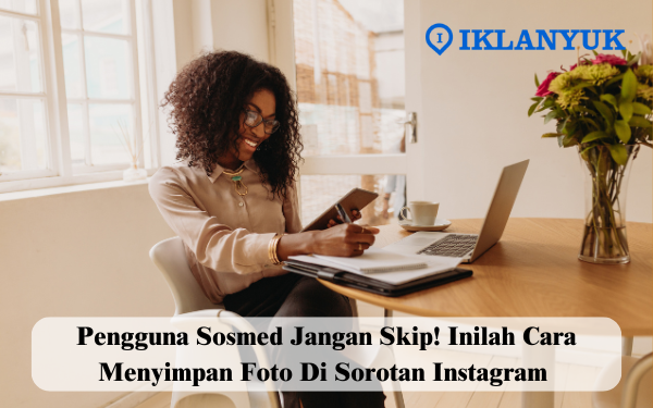 cara menyimpan foto di sorotan instagram