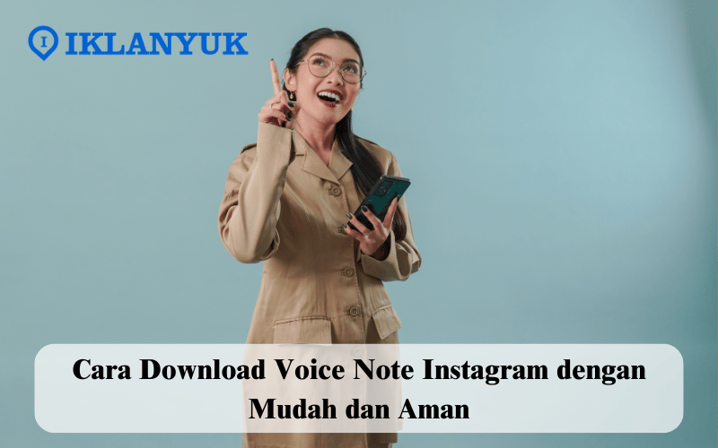 Cara Download Voice Note Instagram