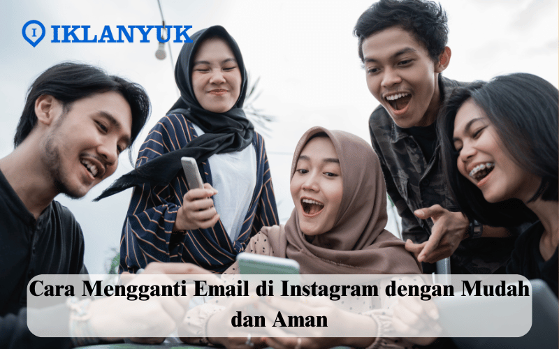 cara mengganti email di Instagram