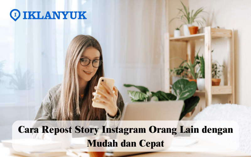Cara repost story Instagram orang lain