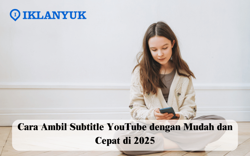 cara ambil subtitle YouTube