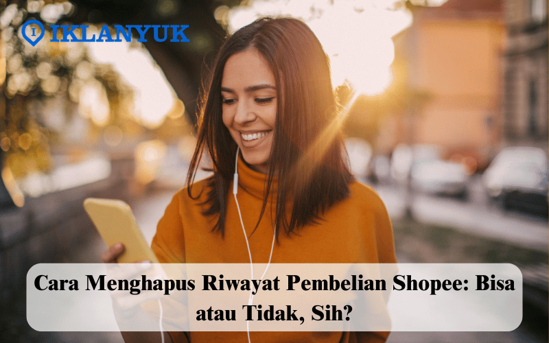 cara menghapus riwayat pembelian Shopee