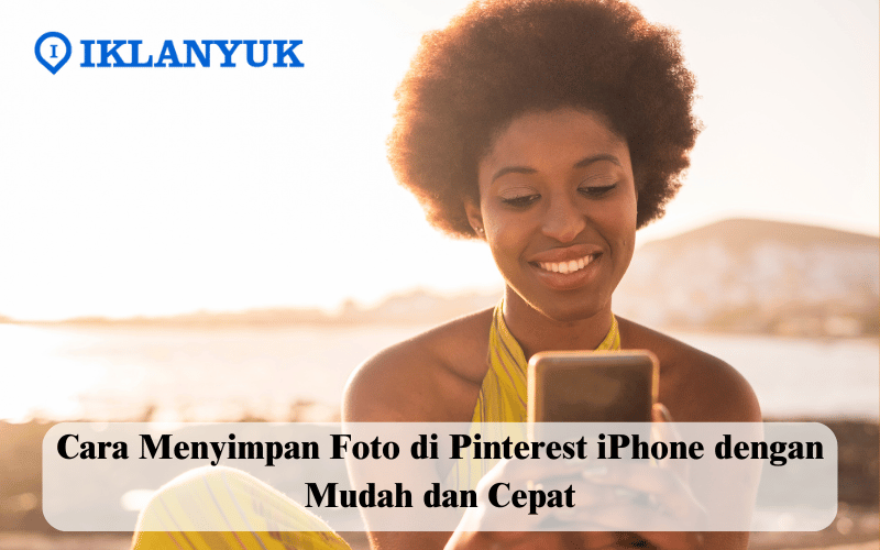 cara menyimpan foto di Pinterest iPhone