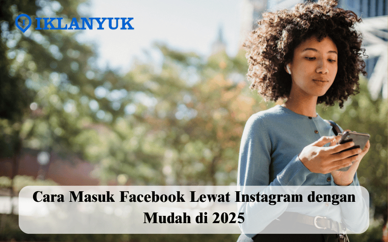 cara masuk Facebook lewat Instagram
