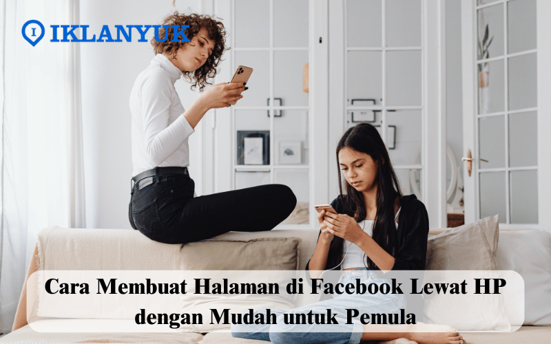 cara membuat halaman di Facebook lewat HP