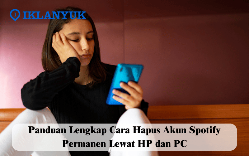cara hapus akun Spotify