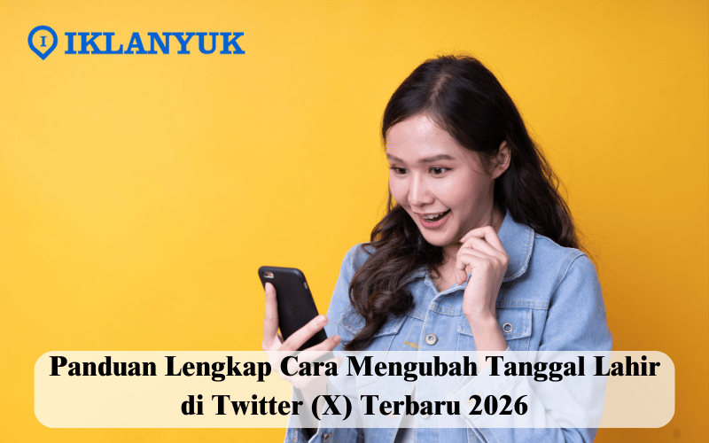 cara mengubah tanggal lahir di twitter