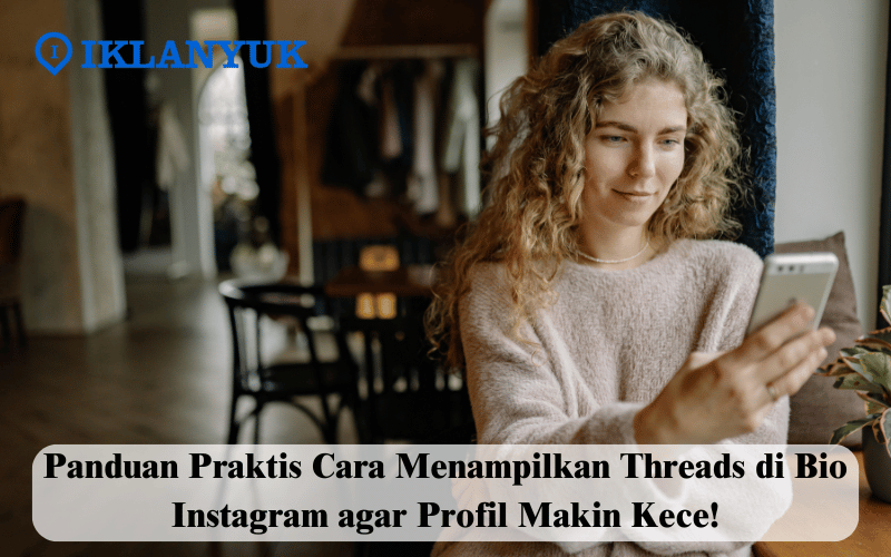 cara menampilkan Threads di bio Instagram