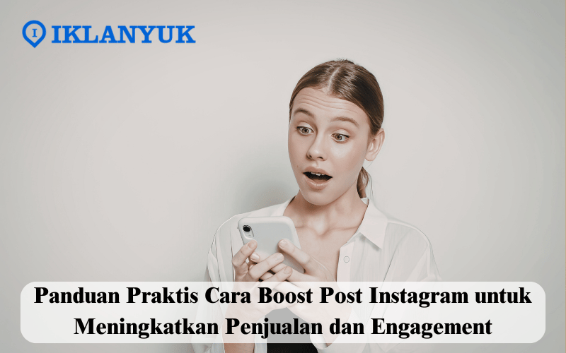 cara boost post Instagram
