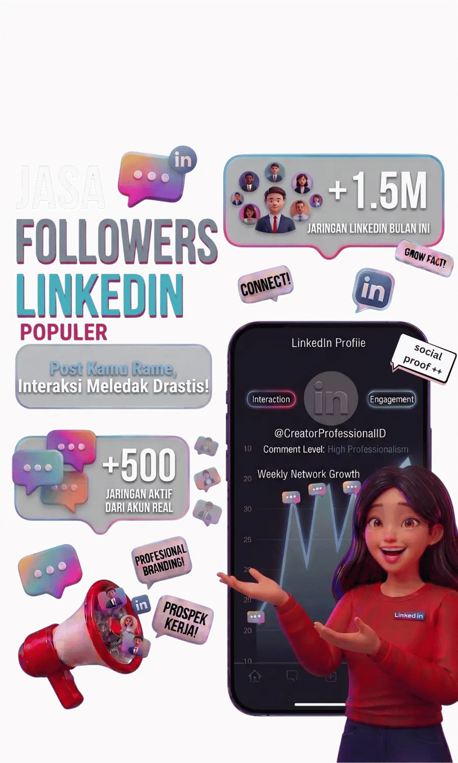 Beli Followers LinkedIn