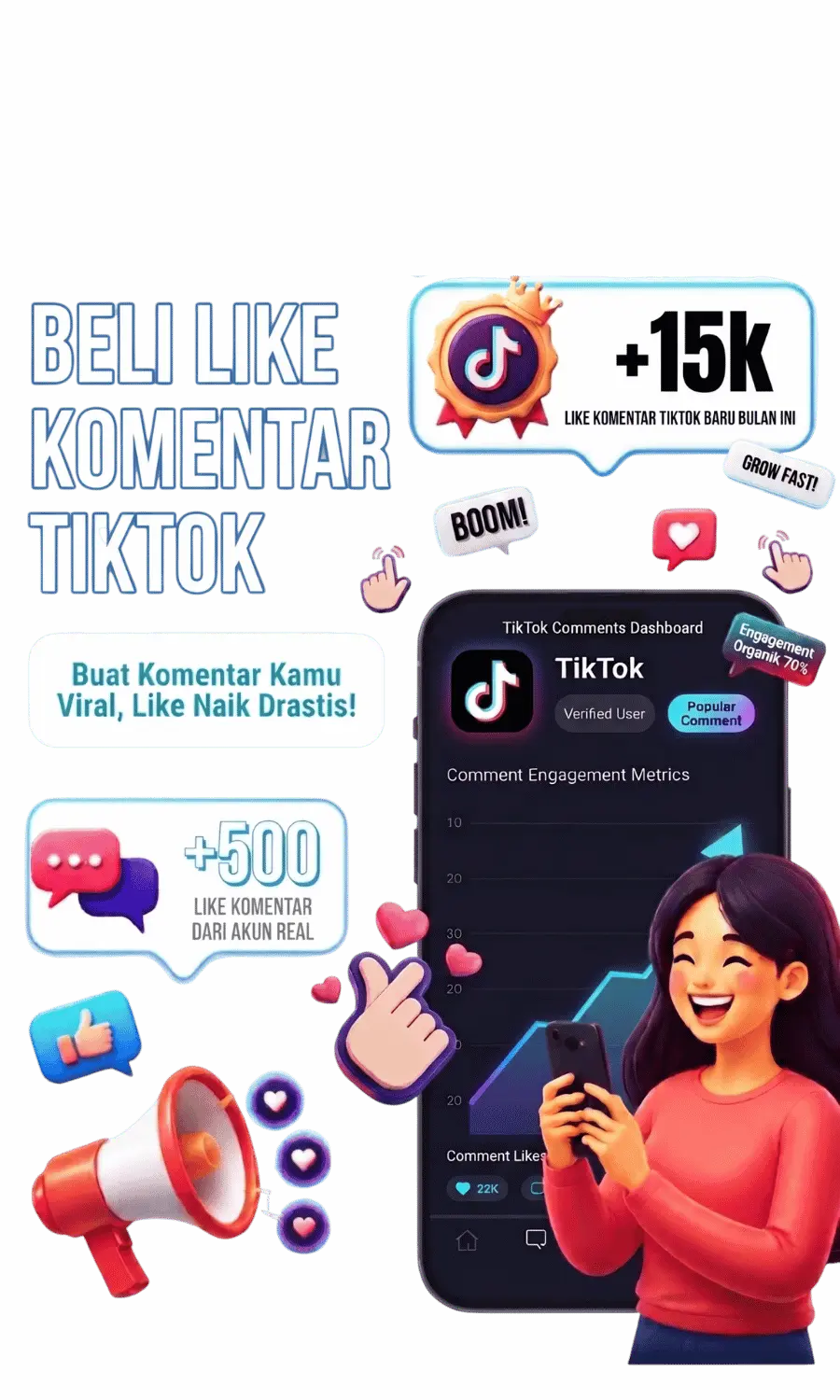 Beli Like Komentar TikTok