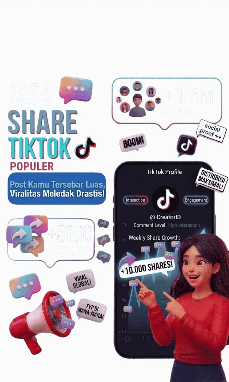 Beli Share TikTok