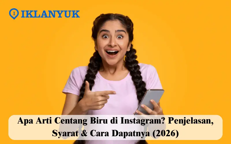 apa arti centang biru di instagram