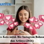 kata kata untuk bio instagram bahasa inggris dan artinya